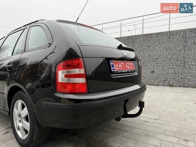 Черный Шкода Фабия, объемом двигателя 1.39 л и пробегом 249 тыс. км за 4550 $, фото 15 на Automoto.ua