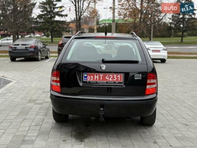 Черный Шкода Фабия, объемом двигателя 1.39 л и пробегом 249 тыс. км за 4550 $, фото 17 на Automoto.ua