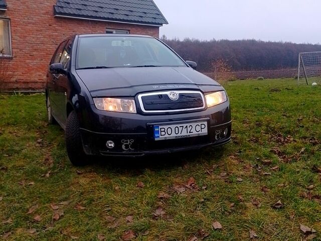 Чорний Шкода Фабія, об'ємом двигуна 1.4 л та пробігом 220 тис. км за 4444 $, фото 1 на Automoto.ua