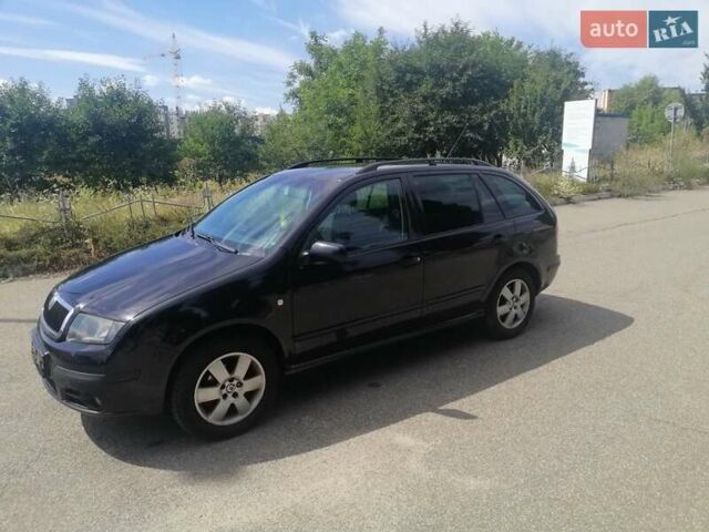 Черный Шкода Фабия, объемом двигателя 1.4 л и пробегом 235 тыс. км за 4700 $, фото 24 на Automoto.ua
