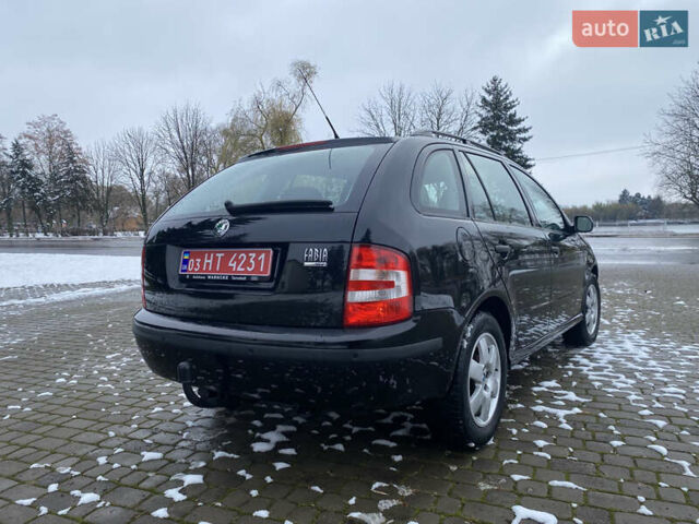 Чорний Шкода Фабія, об'ємом двигуна 1.39 л та пробігом 249 тис. км за 4550 $, фото 4 на Automoto.ua