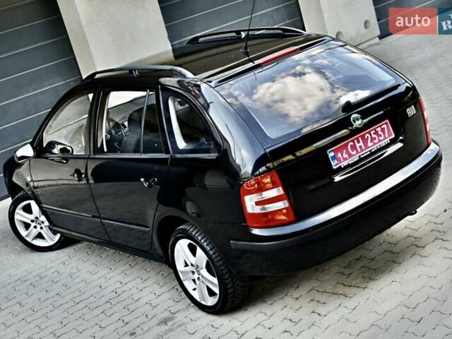 Черный Шкода Фабия, объемом двигателя 1.4 л и пробегом 170 тыс. км за 5050 $, фото 23 на Automoto.ua