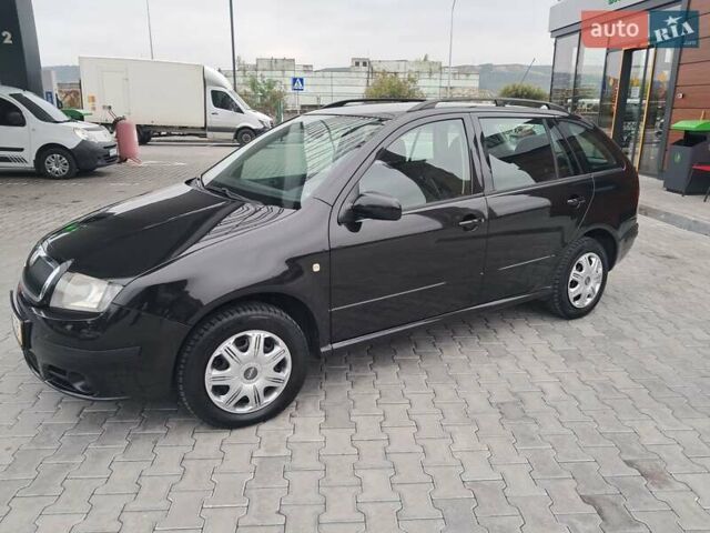 Чорний Шкода Фабія, об'ємом двигуна 1.4 л та пробігом 228 тис. км за 4750 $, фото 7 на Automoto.ua