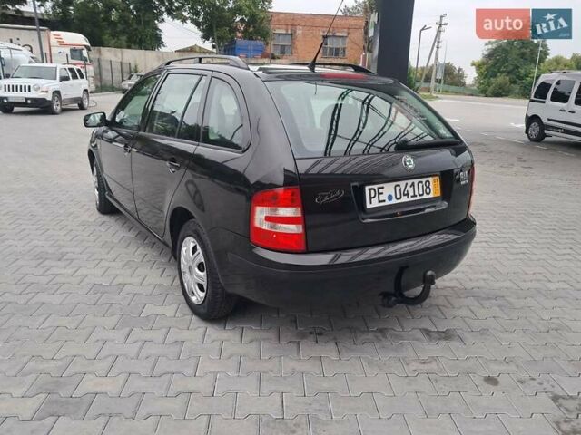 Чорний Шкода Фабія, об'ємом двигуна 1.4 л та пробігом 228 тис. км за 4750 $, фото 11 на Automoto.ua