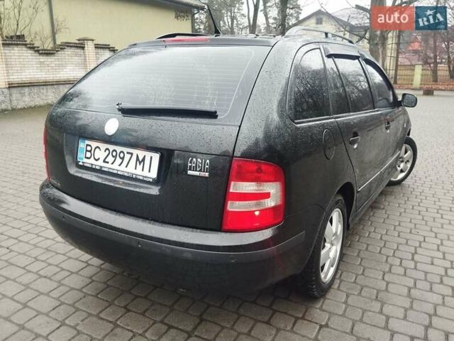 Черный Шкода Фабия, объемом двигателя 1.9 л и пробегом 315 тыс. км за 4890 $, фото 13 на Automoto.ua