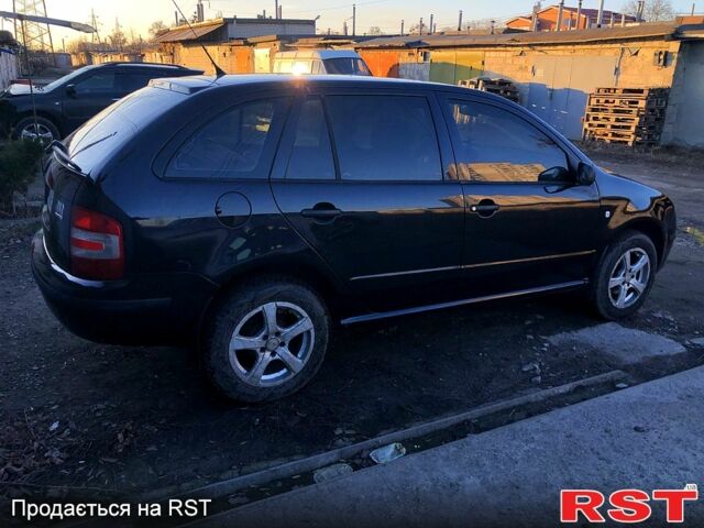 Чорний Шкода Фабія, об'ємом двигуна 1.2 л та пробігом 360 тис. км за 3600 $, фото 1 на Automoto.ua