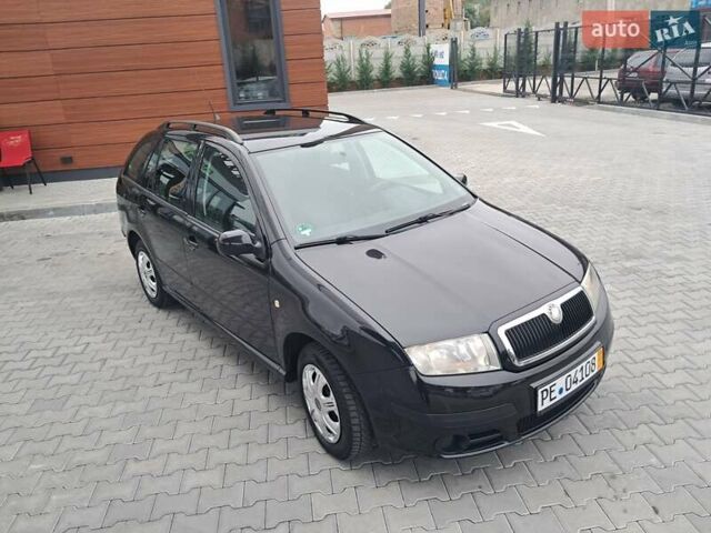 Чорний Шкода Фабія, об'ємом двигуна 1.4 л та пробігом 228 тис. км за 4750 $, фото 10 на Automoto.ua