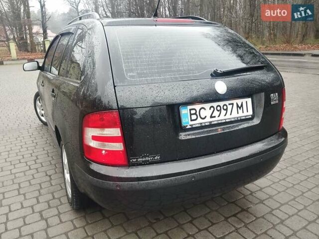 Черный Шкода Фабия, объемом двигателя 1.9 л и пробегом 315 тыс. км за 4890 $, фото 16 на Automoto.ua