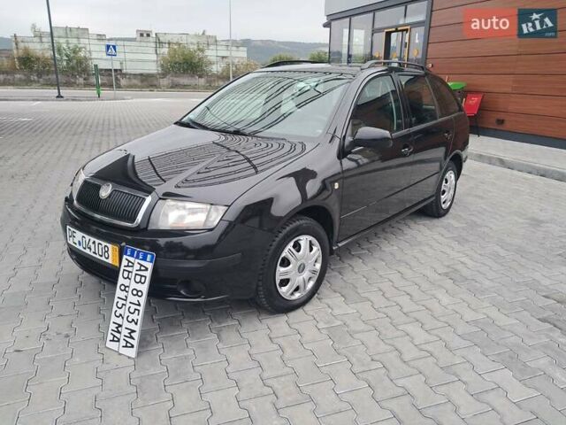 Чорний Шкода Фабія, об'ємом двигуна 1.4 л та пробігом 228 тис. км за 4750 $, фото 1 на Automoto.ua