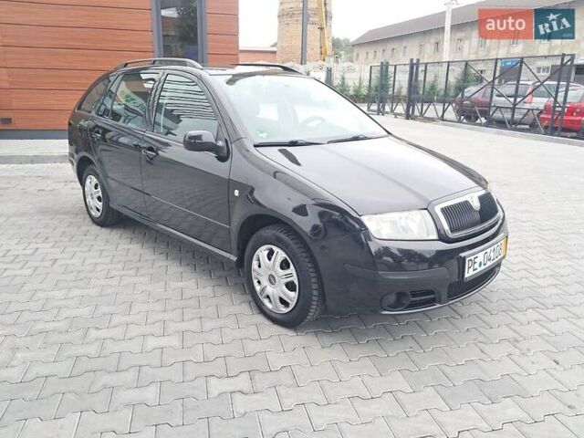 Чорний Шкода Фабія, об'ємом двигуна 1.4 л та пробігом 228 тис. км за 4750 $, фото 26 на Automoto.ua