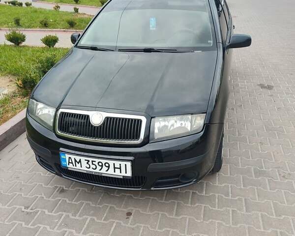 Чорний Шкода Фабія, об'ємом двигуна 1.39 л та пробігом 265 тис. км за 4200 $, фото 10 на Automoto.ua
