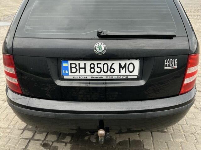 Чорний Шкода Фабія, об'ємом двигуна 1.4 л та пробігом 226 тис. км за 3900 $, фото 3 на Automoto.ua
