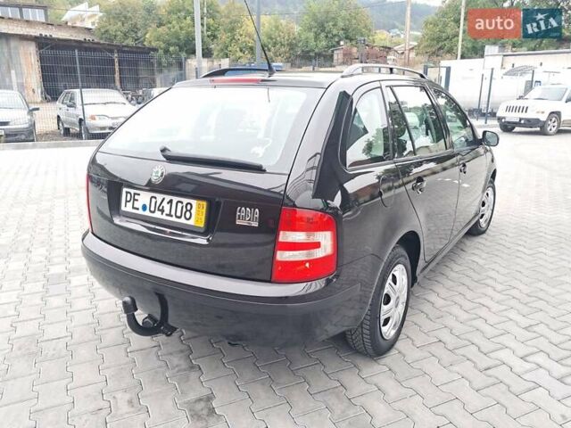 Чорний Шкода Фабія, об'ємом двигуна 1.4 л та пробігом 228 тис. км за 4750 $, фото 14 на Automoto.ua