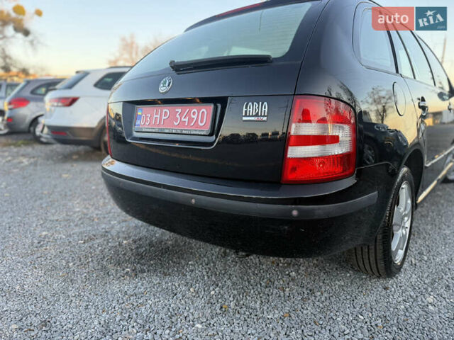 Черный Шкода Фабия, объемом двигателя 1.4 л и пробегом 200 тыс. км за 4999 $, фото 10 на Automoto.ua