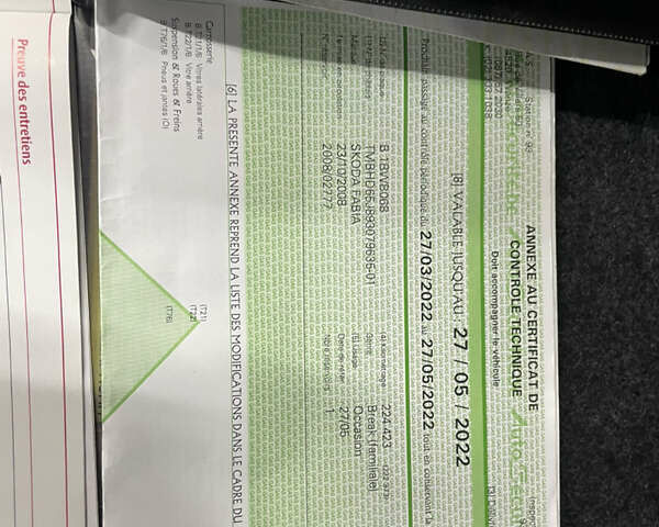 Чорний Шкода Фабія, об'ємом двигуна 1.6 л та пробігом 260 тис. км за 5950 $, фото 22 на Automoto.ua