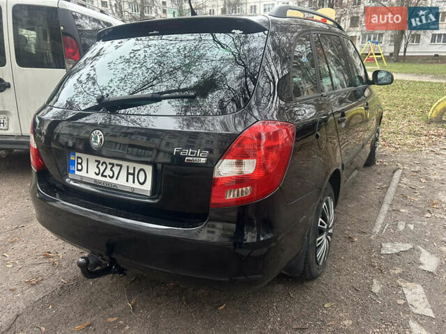 Черный Шкода Фабия, объемом двигателя 1.42 л и пробегом 206 тыс. км за 3600 $, фото 7 на Automoto.ua