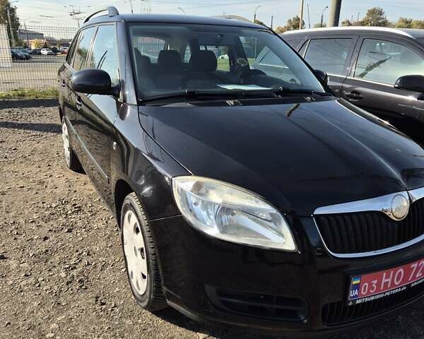 Чорний Шкода Фабія, об'ємом двигуна 1.4 л та пробігом 239 тис. км за 4950 $, фото 16 на Automoto.ua