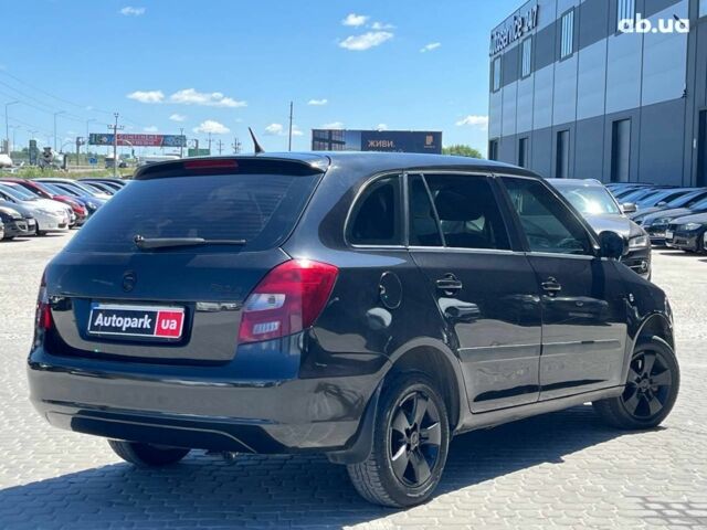 Черный Шкода Фабия, объемом двигателя 1.6 л и пробегом 282 тыс. км за 4990 $, фото 9 на Automoto.ua