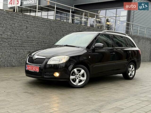 Чорний Шкода Фабія, об'ємом двигуна 1.39 л та пробігом 195 тис. км за 5450 $, фото 1 на Automoto.ua