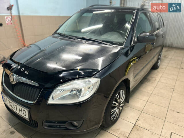 Черный Шкода Фабия, объемом двигателя 1.42 л и пробегом 206 тыс. км за 3600 $, фото 14 на Automoto.ua