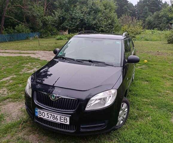 Черный Шкода Фабия, объемом двигателя 1.2 л и пробегом 225 тыс. км за 5300 $, фото 12 на Automoto.ua