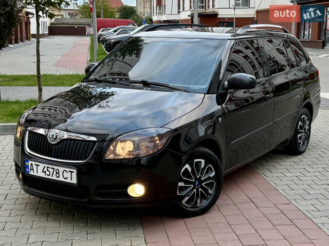 Черный Шкода Фабия, объемом двигателя 1.39 л и пробегом 243 тыс. км за 4350 $, фото 9 на Automoto.ua