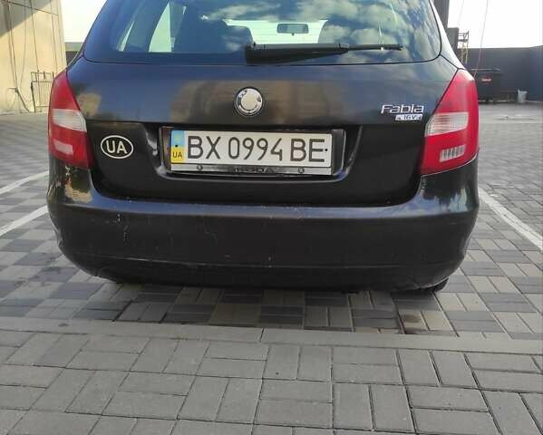 Чорний Шкода Фабія, об'ємом двигуна 1.39 л та пробігом 163 тис. км за 4600 $, фото 1 на Automoto.ua