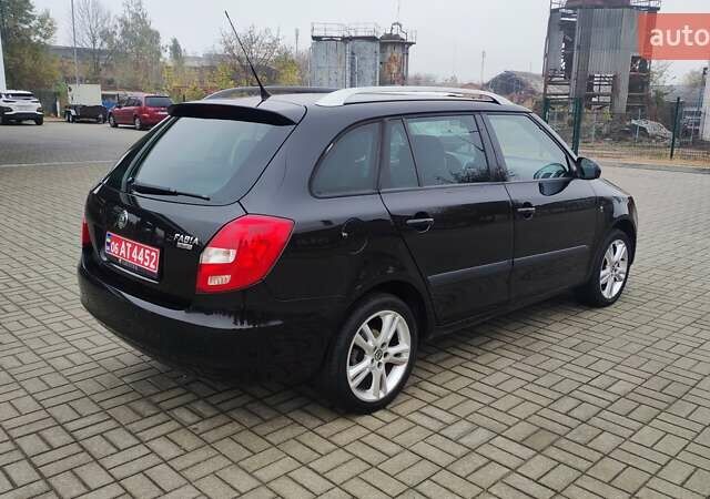 Черный Шкода Фабия, объемом двигателя 1.6 л и пробегом 156 тыс. км за 6700 $, фото 4 на Automoto.ua