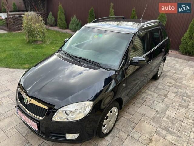 Черный Шкода Фабия, объемом двигателя 1.6 л и пробегом 216 тыс. км за 5900 $, фото 15 на Automoto.ua