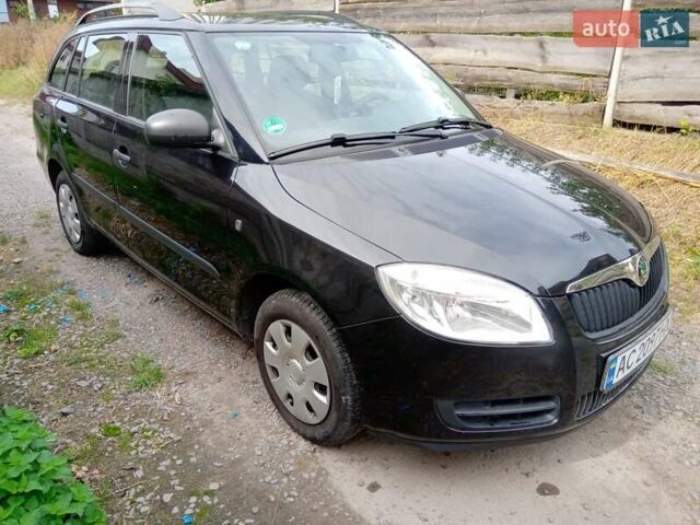 Чорний Шкода Фабія, об'ємом двигуна 1.2 л та пробігом 192 тис. км за 4500 $, фото 6 на Automoto.ua