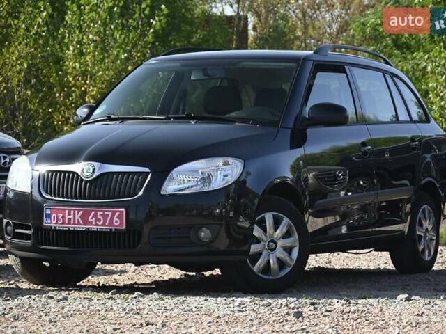 Черный Шкода Фабия, объемом двигателя 1.4 л и пробегом 235 тыс. км за 5800 $, фото 6 на Automoto.ua