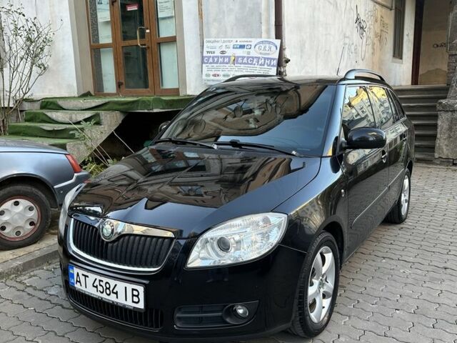 Шкода Фабия 2009 в Ивано-Франковске на Automoto.ua Черный Шкода Фабия, объемом двигателя 1.4 л и пробегом 246 тыс. км за 3800 $, фото 3 на Automoto.ua