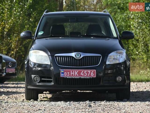 Черный Шкода Фабия, объемом двигателя 1.4 л и пробегом 235 тыс. км за 5800 $, фото 4 на Automoto.ua