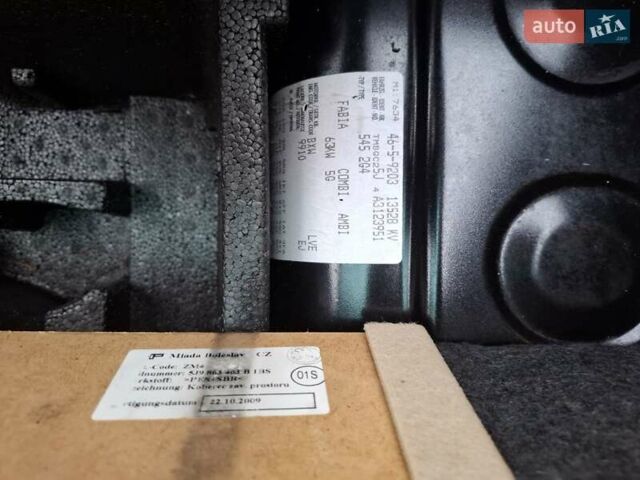 Чорний Шкода Фабія, об'ємом двигуна 1.4 л та пробігом 210 тис. км за 5999 $, фото 11 на Automoto.ua