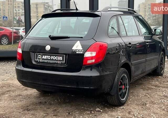 Чорний Шкода Фабія, об'ємом двигуна 1.39 л та пробігом 124 тис. км за 5490 $, фото 7 на Automoto.ua
