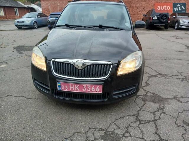 Черный Шкода Фабия, объемом двигателя 1.4 л и пробегом 194 тыс. км за 5500 $, фото 10 на Automoto.ua