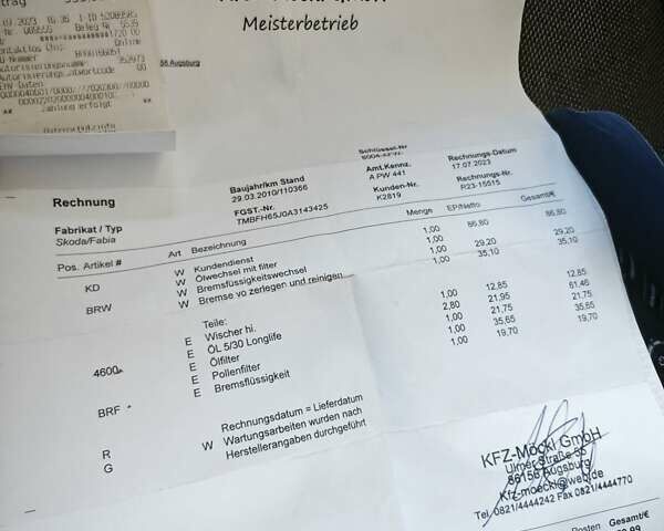 Черный Шкода Фабия, объемом двигателя 1.2 л и пробегом 133 тыс. км за 4850 $, фото 9 на Automoto.ua