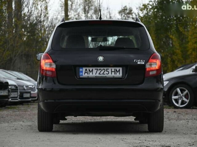 Черный Шкода Фабия, объемом двигателя 1.4 л и пробегом 205 тыс. км за 5600 $, фото 13 на Automoto.ua