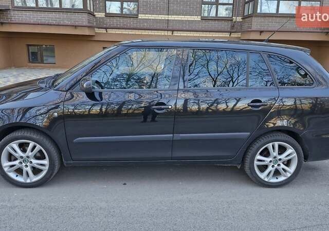 Черный Шкода Фабия, объемом двигателя 1.6 л и пробегом 188 тыс. км за 6499 $, фото 3 на Automoto.ua