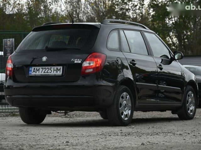 Черный Шкода Фабия, объемом двигателя 1.4 л и пробегом 205 тыс. км за 5600 $, фото 14 на Automoto.ua