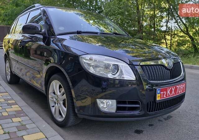 Черный Шкода Фабия, объемом двигателя 1.6 л и пробегом 175 тыс. км за 6450 $, фото 15 на Automoto.ua