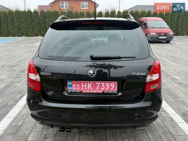Черный Шкода Фабия, объемом двигателя 1.4 л и пробегом 189 тыс. км за 8500 $, фото 3 на Automoto.ua