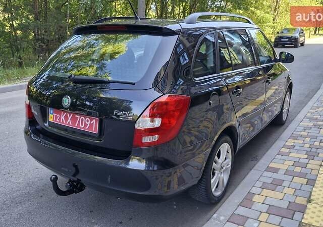 Черный Шкода Фабия, объемом двигателя 1.6 л и пробегом 175 тыс. км за 6450 $, фото 10 на Automoto.ua
