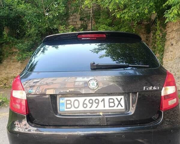 Черный Шкода Фабия, объемом двигателя 1.4 л и пробегом 254 тыс. км за 6999 $, фото 14 на Automoto.ua
