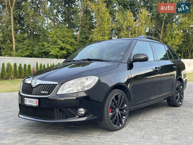 Черный Шкода Фабия, объемом двигателя 1.4 л и пробегом 179 тыс. км за 7750 $, фото 4 на Automoto.ua