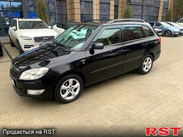 Черный Шкода Фабия, объемом двигателя 1.2 л и пробегом 280 тыс. км за 5350 $, фото 4 на Automoto.ua