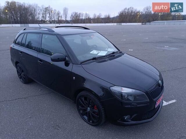 Черный Шкода Фабия, объемом двигателя 1.4 л и пробегом 203 тыс. км за 10500 $, фото 3 на Automoto.ua
