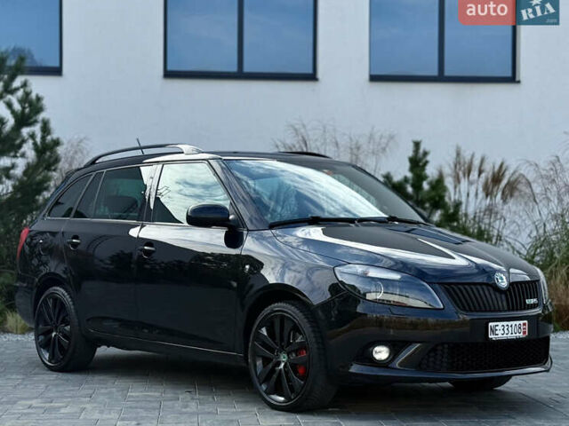 Чорний Шкода Фабія, об'ємом двигуна 1.4 л та пробігом 203 тис. км за 8599 $, фото 1 на Automoto.ua