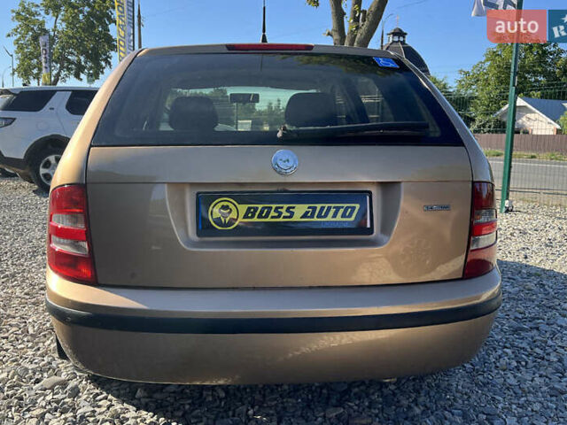 Коричневый Шкода Фабия, объемом двигателя 1.4 л и пробегом 229 тыс. км за 2800 $, фото 4 на Automoto.ua