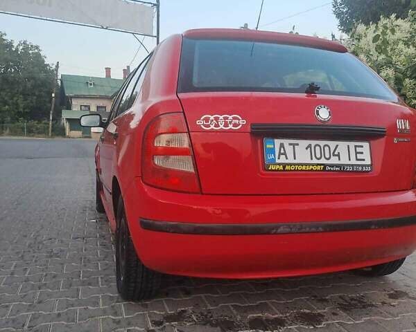 Красный Шкода Фабия, объемом двигателя 1.4 л и пробегом 386 тыс. км за 2950 $, фото 4 на Automoto.ua